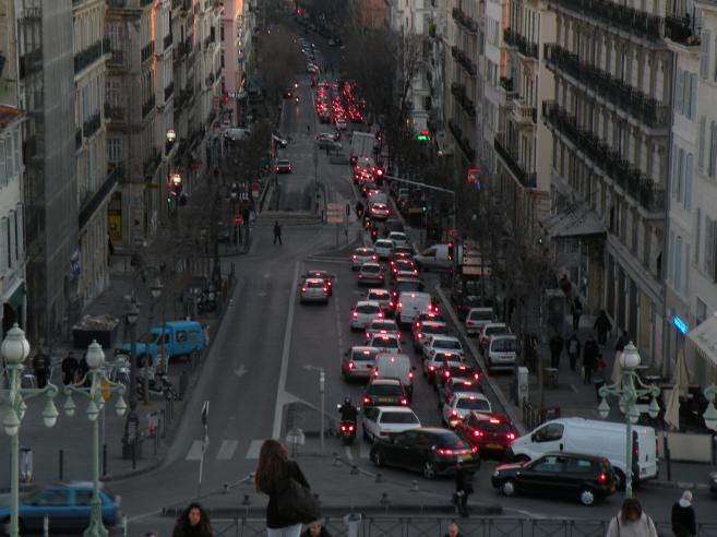  embouteillages, boulevard d'Athènes